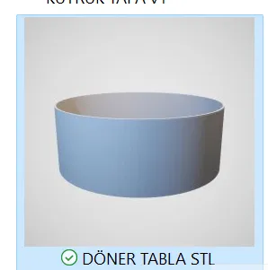 TURN TABLE BLACK CAP FOR REVOPOİNT MİNİ DUAL AXİS