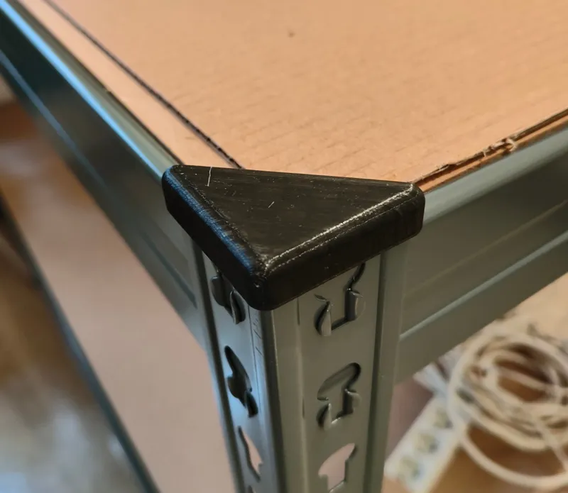Shelving end caps 40x40mm