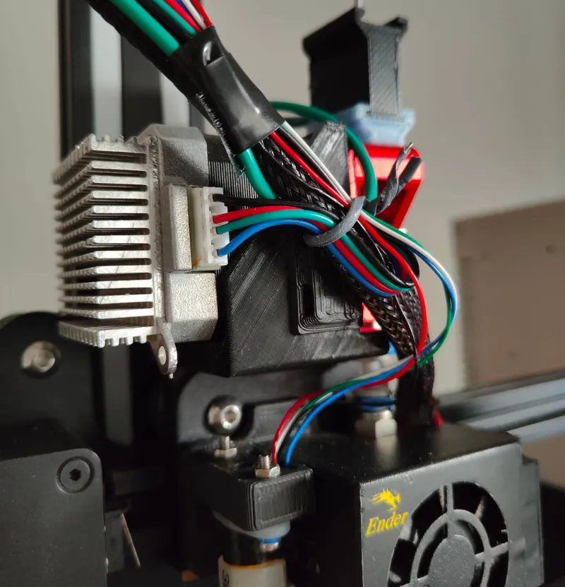 Direct drive dual gear for ender3/CR-10 (no supports)