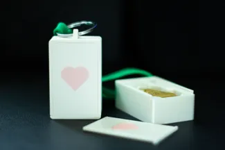 速效救心丸药盒钥匙扣