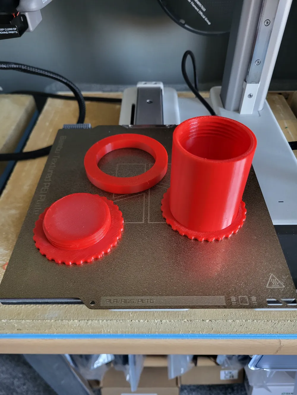 Tinmorry ams spool weight container by tomo3D - MakerWorld