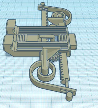 Space Phone Holder- Print in Place