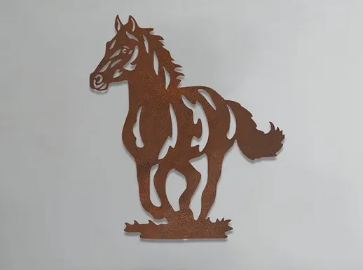 Art mural cheval