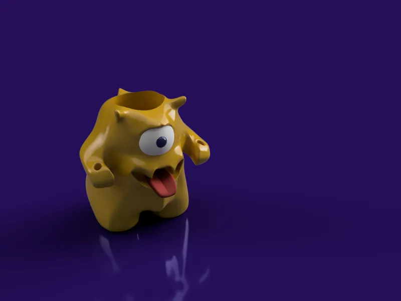Charlie The Pen Holder Alien