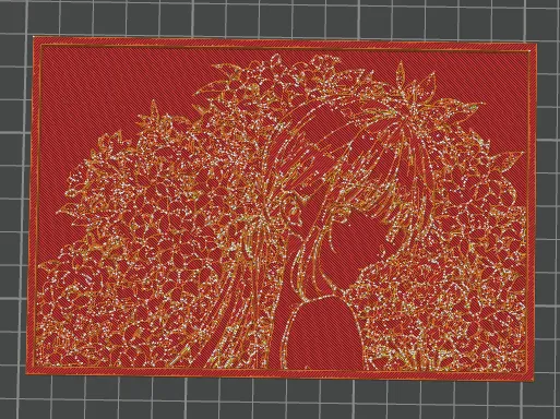 透光浮雕照片