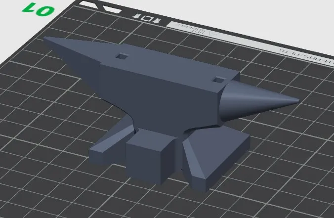 Doublehorn anvil