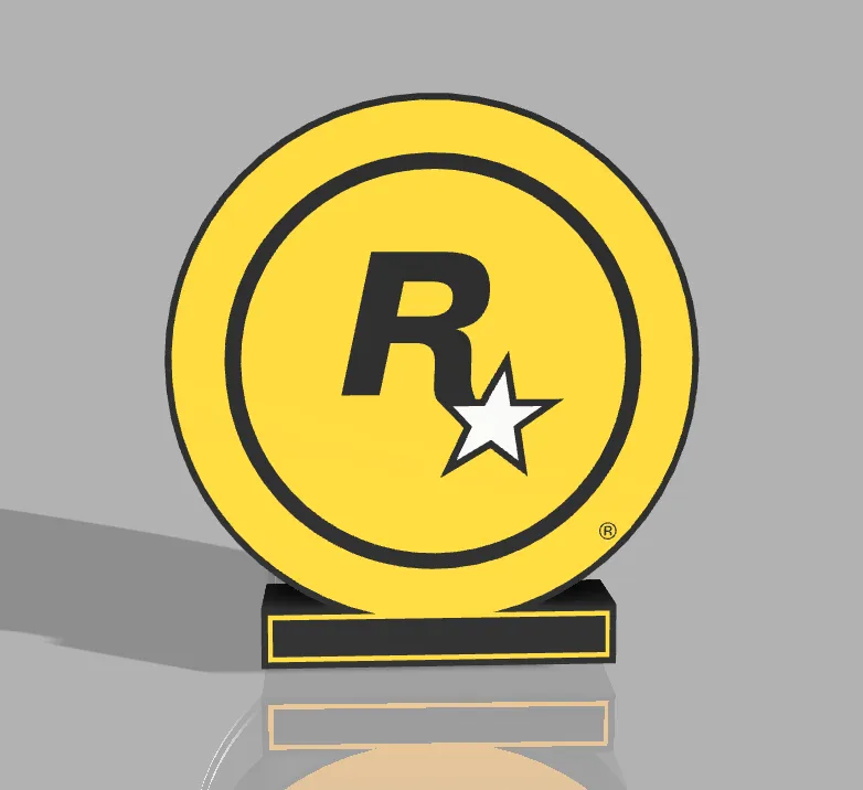 Rockstar Led Lamp