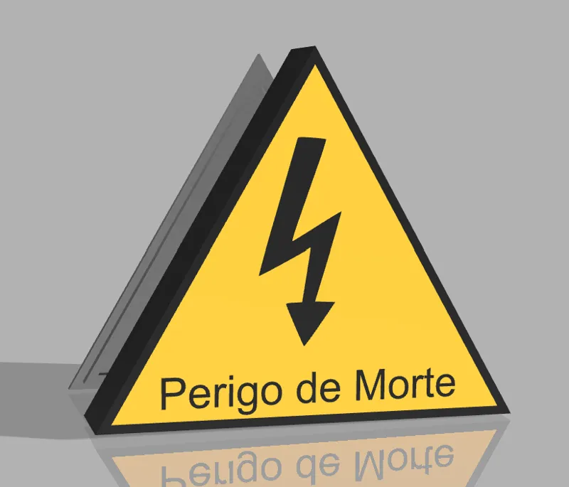 Placa De Sinalização Led Lamp