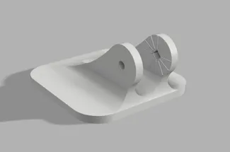 Dashcam mount glue-pad