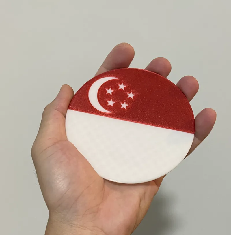 Singapore Flag Coaster
