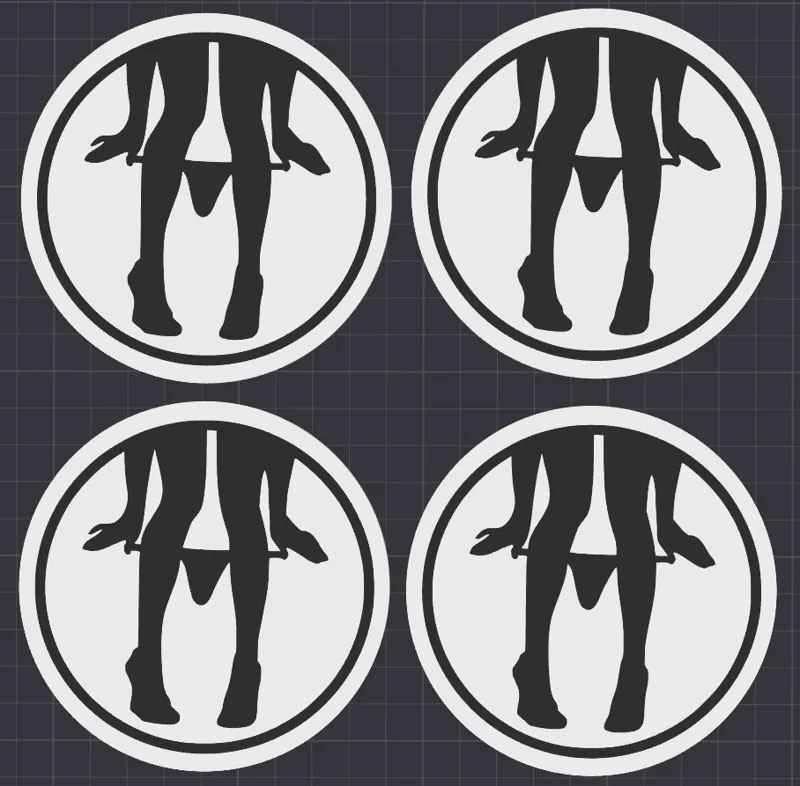Panty Dropper Coaster Untersetzer
