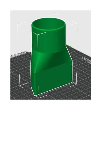 Adapter for Metabo TK1688 to 55mm hose