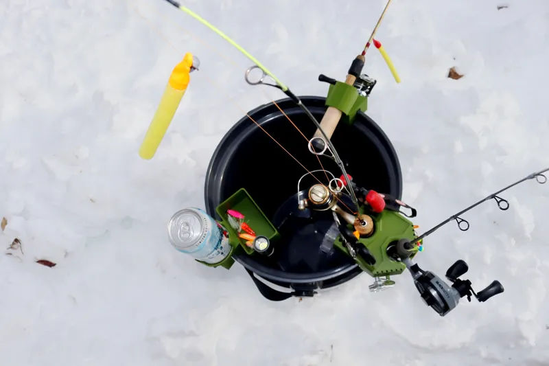 5 Gallon Pale Ice Fishing Kit