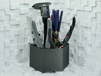 Boîte hexagonale range-outils de finition — photo 1