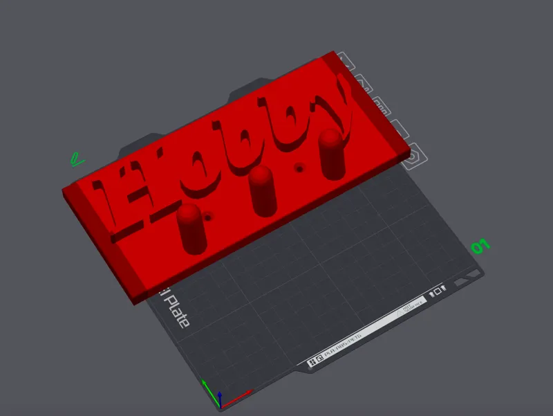 Hobby caravan holder