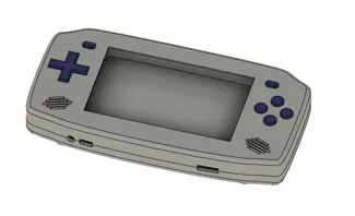 gameboy advanced style retro console 5inch screen