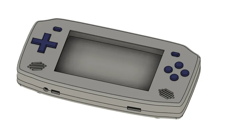 gameboy advanced style retro console 5inch screen