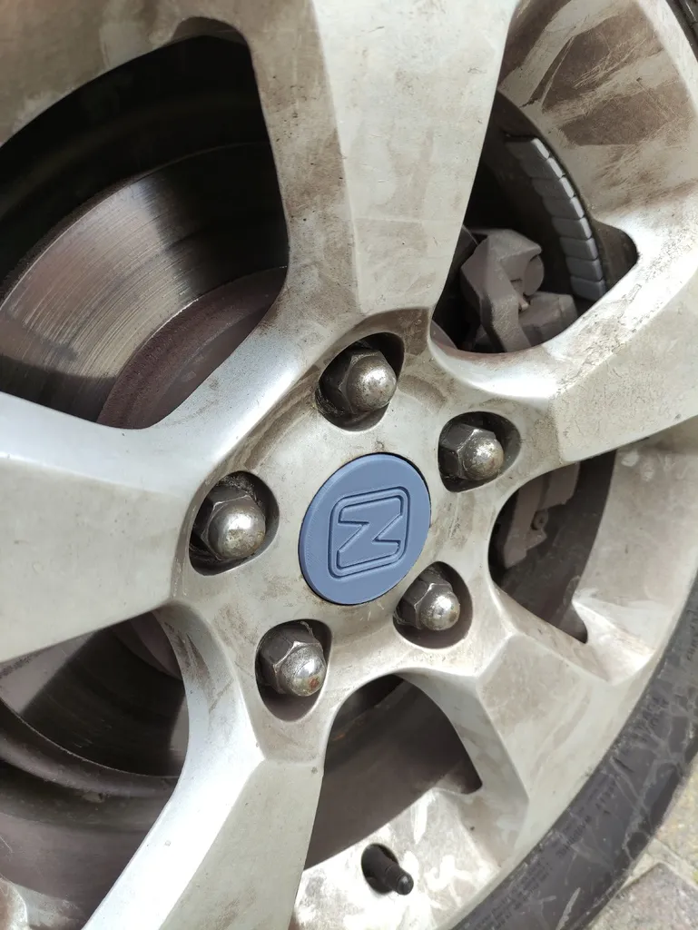 Zotye 5008 EV center caps (original copy and simplified)