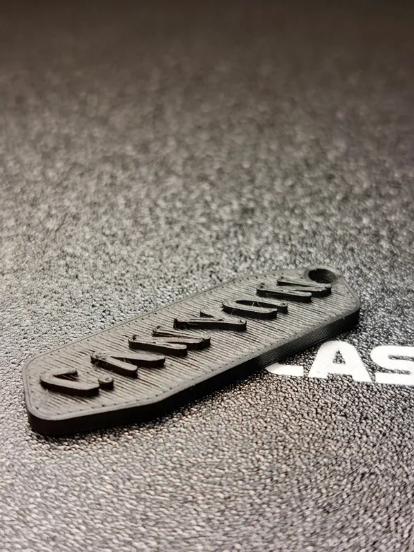 Canyon Logo Keychain