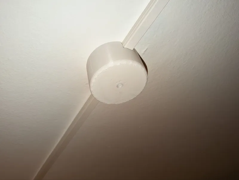 Cable box for ceiling (blind box/blindcap, to hide your connectors)