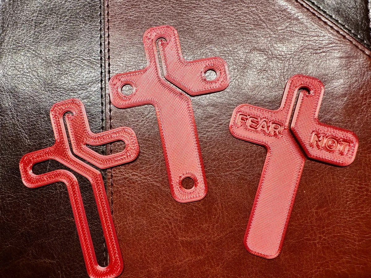 Marque-page croix – 4 variantes