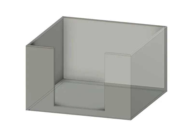 4 stack post it holder
