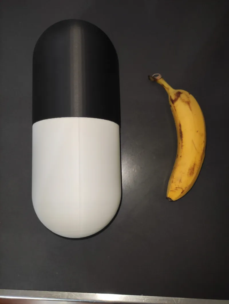 Jumbo screwable pill