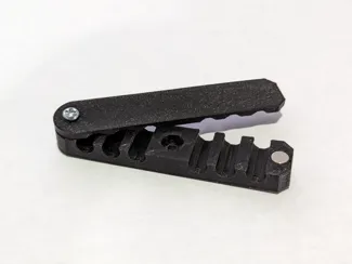 Wall Mounted Magnetic Cable Organizer Comb