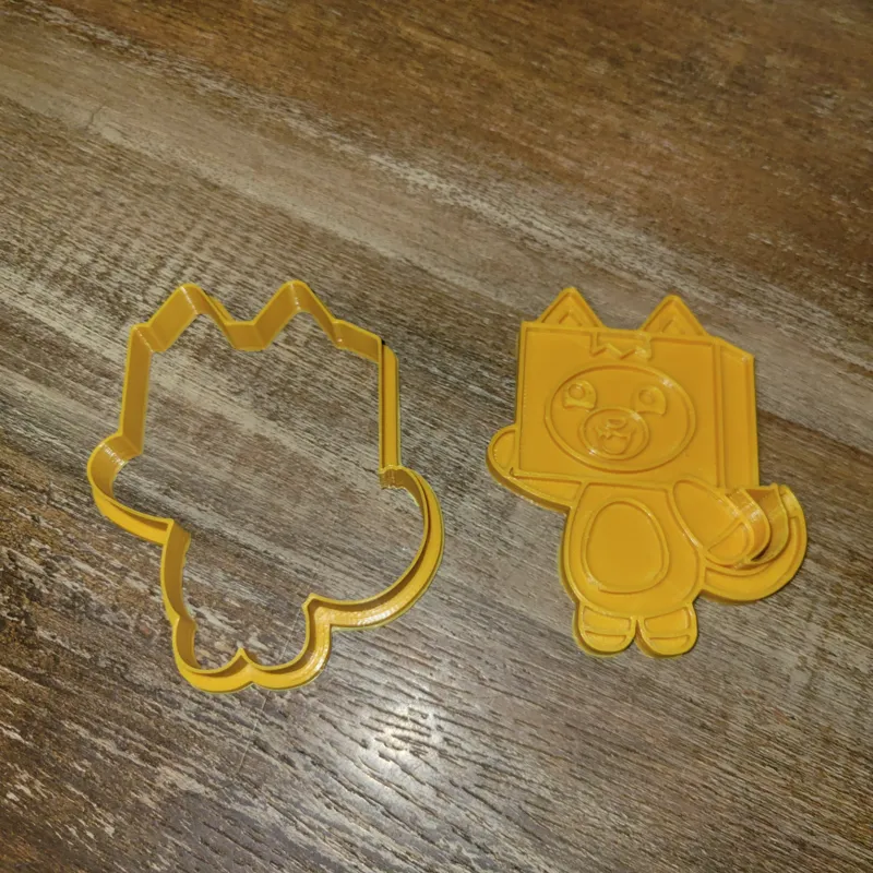 Lankybox Foxy cookie cutter