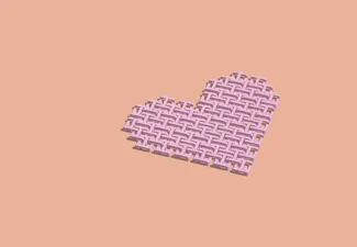 Chainmail Heart
