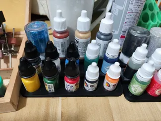 颜料储物台(paint storage station)