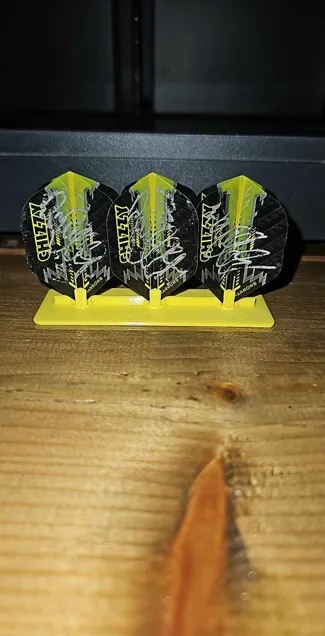 Dart flight holder/stand