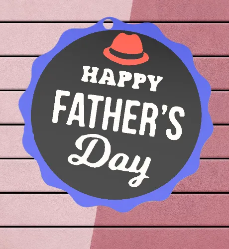 Father's day keychain