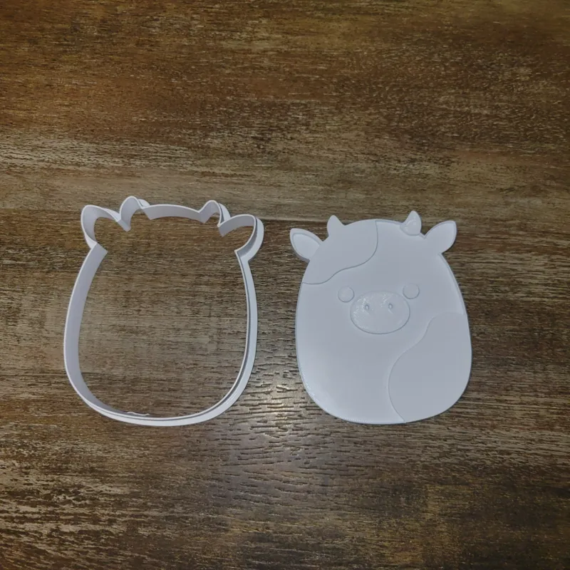 Cow Squish cookie cutter