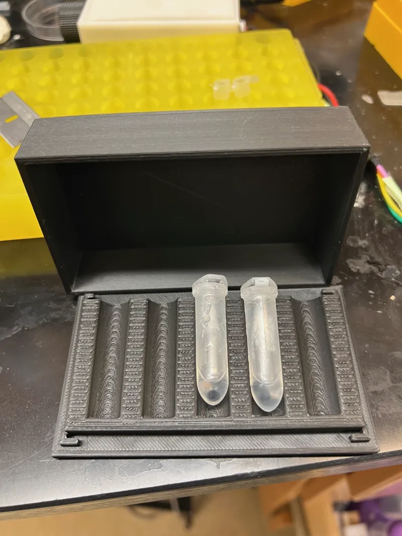 Microcentrifuge tube holder