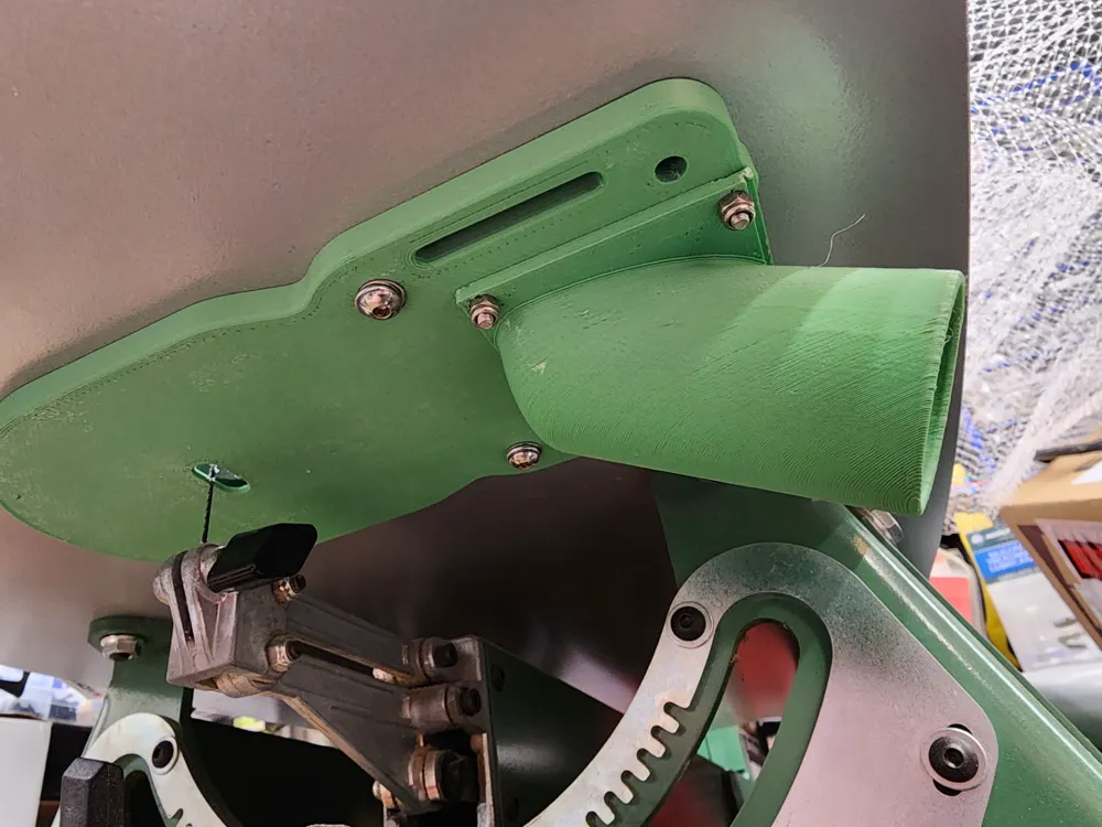 Excalibur EX21 Scroll Saw Dust Port by Brandochili MakerWorld