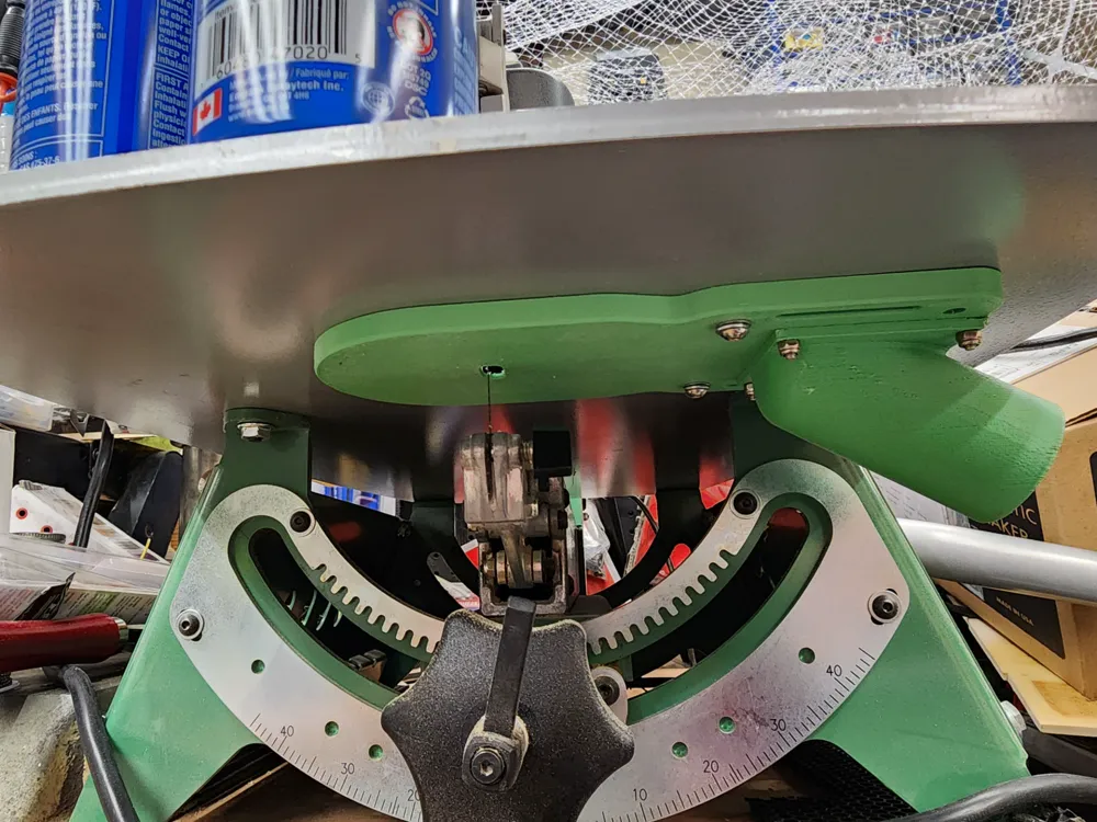 Excalibur EX21 Scroll Saw Dust Port by Brandochili MakerWorld