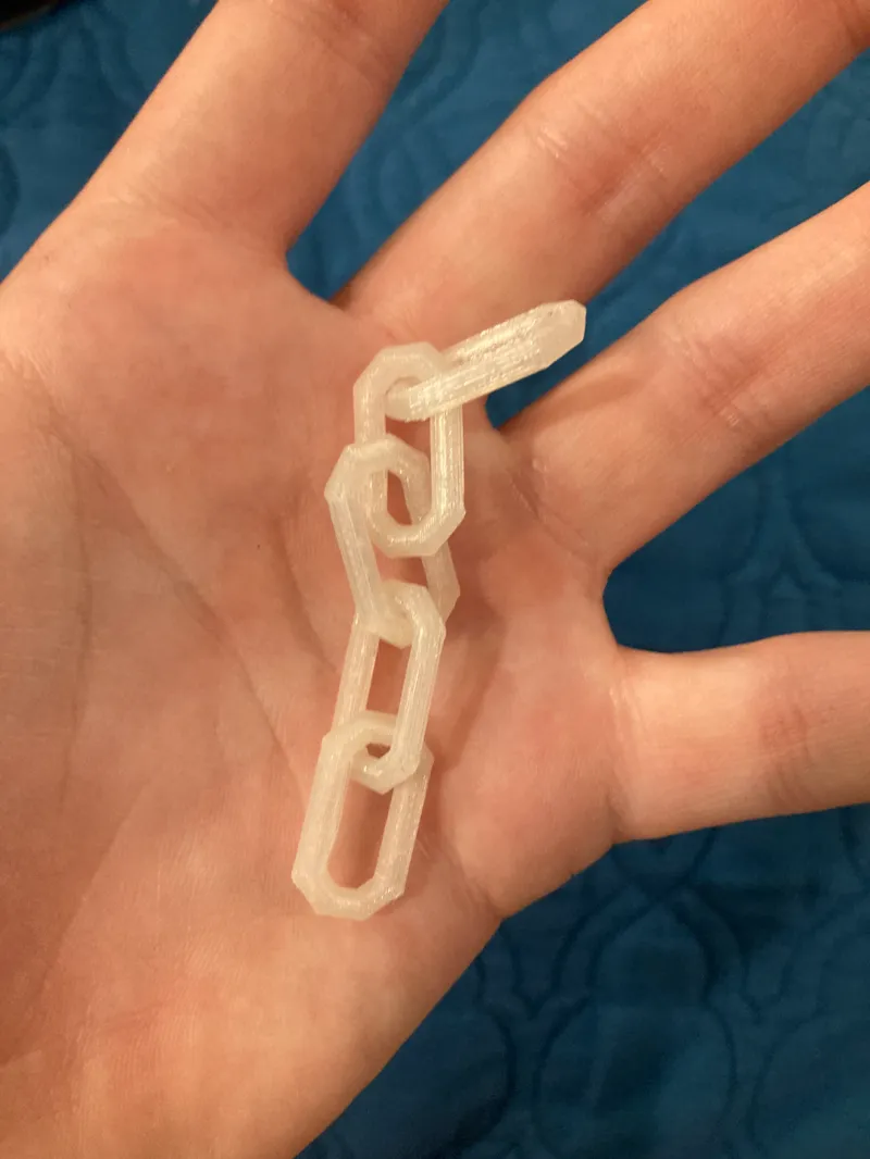 print in place chain test