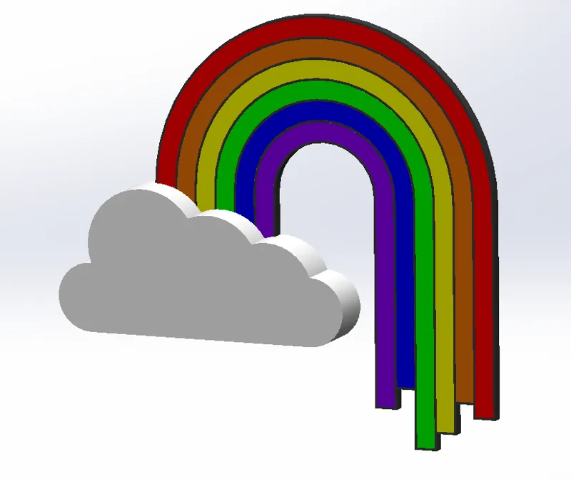 Rainbow Wall Decor