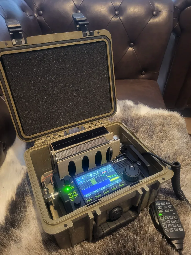 45w Xiegu x6100 RadioGoBox (waterproof)