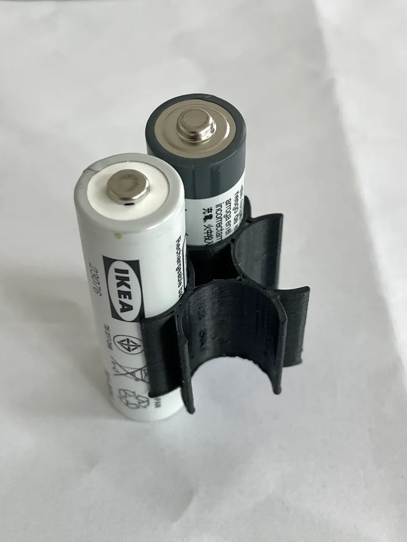 4x AA minimal battery holder