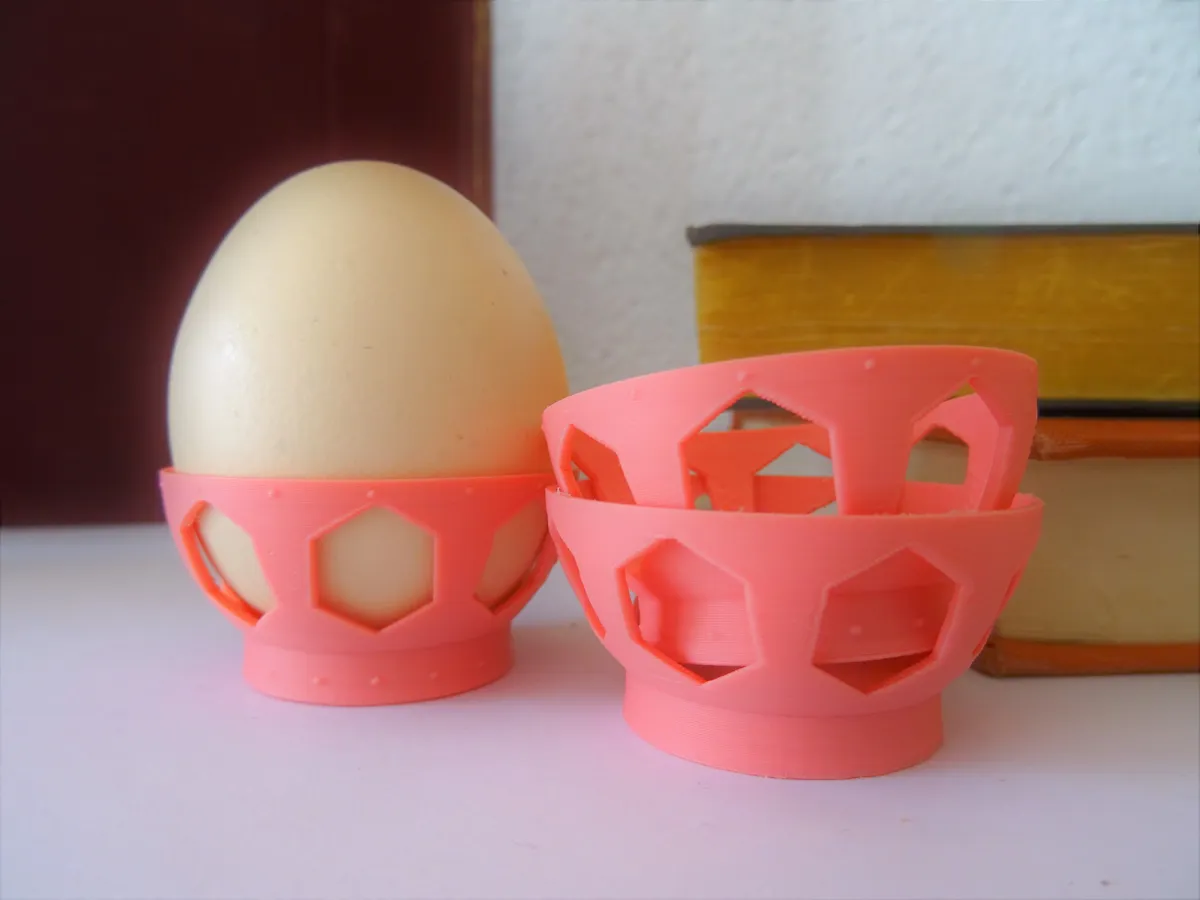 4 g Minimal Soft Boiled Egg Holder - Free 3D Print Model - MakerWorld