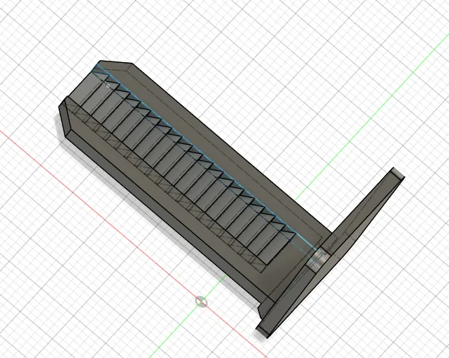 Replacement clip suitable for Jysk HVEN pleated blinds