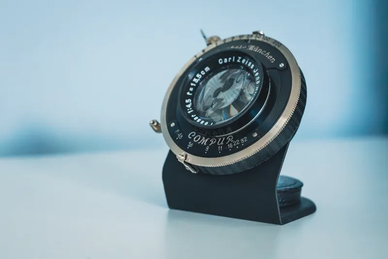 4x5 Large Format Lens display stand