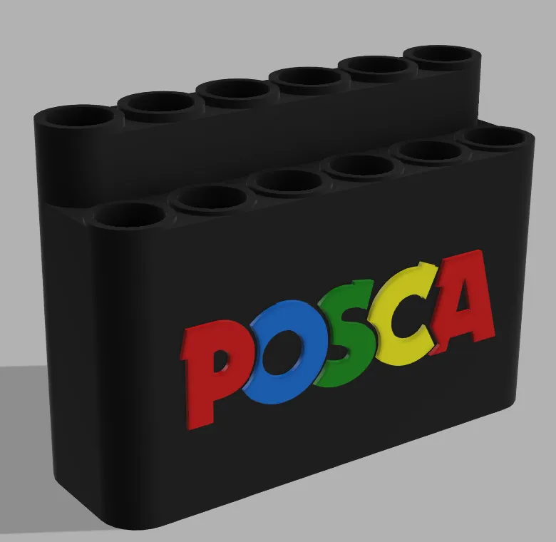 Posca Portalápises PC-1M 12 Colores