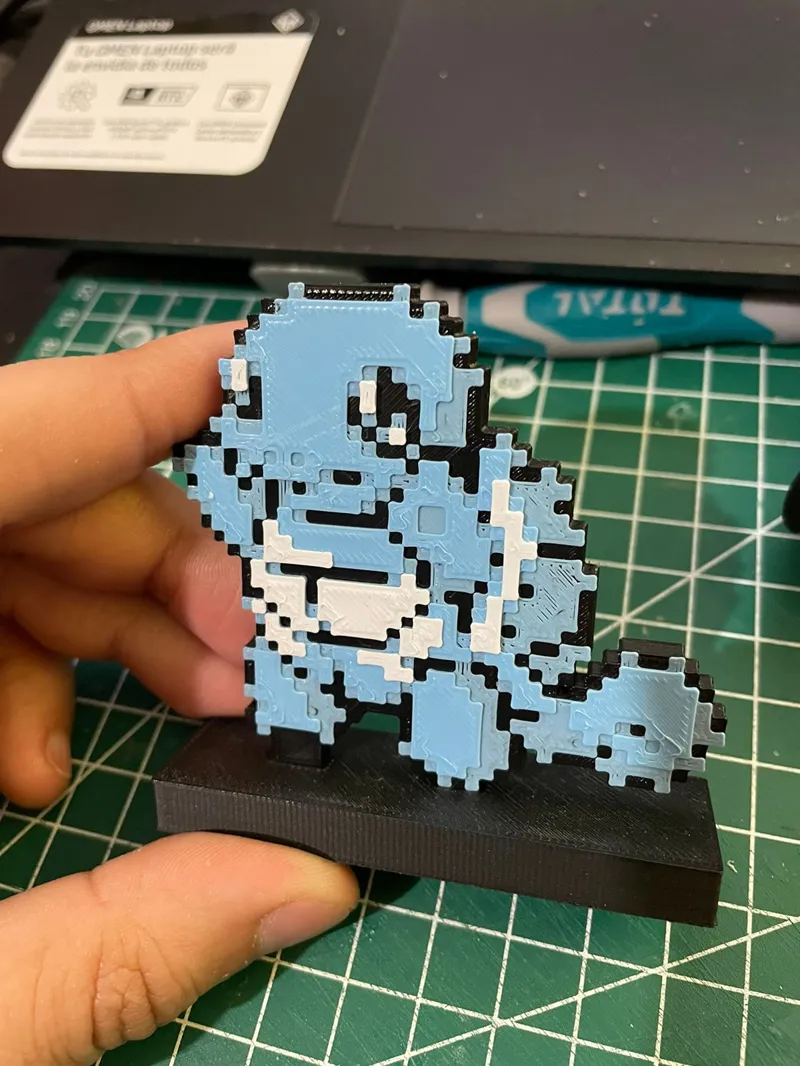 Blue Turtle 8bit Retro Not Squirtle