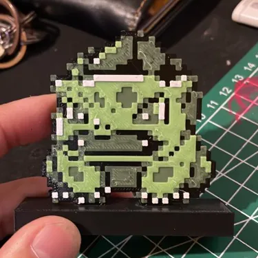 Green Toad 8bit Retro Not Bulbasaur