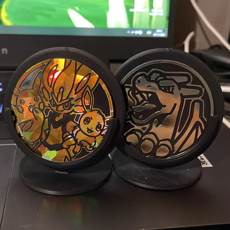 PKMN Exhibidor de Monedas (5cm)