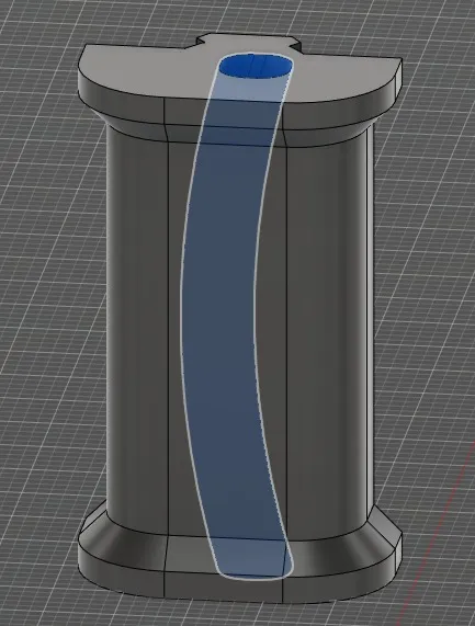 Guia simple PTFE (para secadoras en laterales)