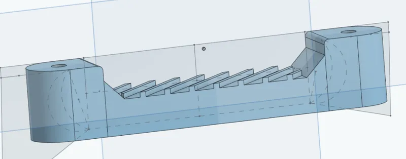 Stong under desk Clips